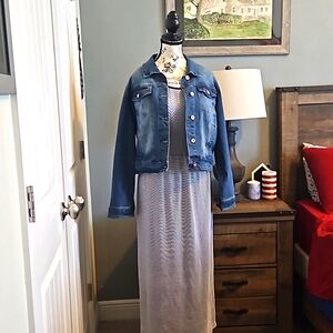 Demin Jacket and Dress Set